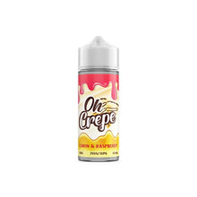 Load image into Gallery viewer, 0mg Oh Crepe 100ml Shortfill (70VG/30PG) E-Liquids Oh Crepe