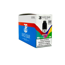 Load image into Gallery viewer, 10mg Juice Bar Salts 10ml Nic Salts - Pack Of 5 (50VG/50PG) E-Liquids Juice Bar