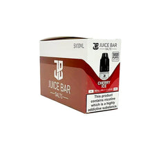 Load image into Gallery viewer, 10mg Juice Bar Salts 10ml Nic Salts - Pack Of 5 (50VG/50PG) E-Liquids Juice Bar