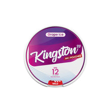 Load image into Gallery viewer, 12mg Kingston Nicotine Pouches - 20 Pouches Smoking Products Kingston