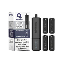 Load image into Gallery viewer, 20mg Quadro 2.4K Pod Vape Kit 4 in 1 Black Series 2400 Puffs Vaping Products Quadro