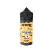 Load image into Gallery viewer, Realest CBD 6000mg Broad Spectrum CBD E-Liquid 120ml (BUY 1 GET 1 FREE) CBD Products Realest CBD Orange & Lemonade