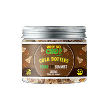 Load image into Gallery viewer, Why So CBD? 1000mg Broad Spectrum CBD Small Vegan Gummies - 11 Flavours CBD Products Why So CBD Cherry Bottles