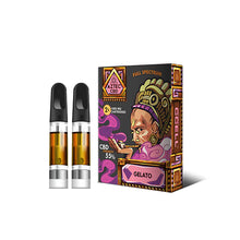 Load image into Gallery viewer, Aztec CBD 2 x 1000mg Cartridge Kit - 1ml CBD Products Aztec CBD Ice Mint