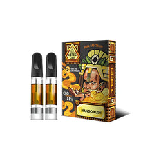 Load image into Gallery viewer, Aztec CBD 2 x 1000mg Cartridge Kit - 1ml CBD Products Aztec CBD
