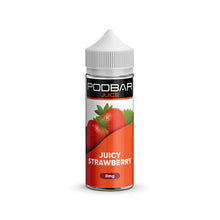 Load image into Gallery viewer, Podbar Juice by Kingston 100ml Shortfill 0mg (50VG/50PG) E-Liquids Podbar Strawberry Raspberry Cherry Ice