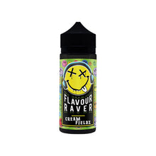 Load image into Gallery viewer, Flavour Raver 100ml Shortfill 0mg (80VG/20PG) E-Liquids Flavour Raver Cream Fields