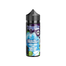 Load image into Gallery viewer, Kingston Menthol 120ml Shortfill 0mg (50VG/50PG) E-Liquids Kingston Black Grape Lime Bubblegum Menthol