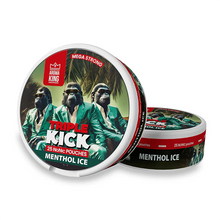 Load image into Gallery viewer, 100mg Aroma King Triple Kick NoNic Pouches - 25 Pouches Smoking Products Aroma King Mango Ice