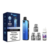 Load image into Gallery viewer, Hayati X4 Refillable Pod Vape Kit Includes 1X Nic Salts 20mg + 3x Refillable Pods Vaping Products Hayati Stormy Black
