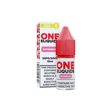 Load image into Gallery viewer, 6mg One E-Liquids Flavoured Nicotine E-Liquid 10ml (50VG/50PG) Vaping Products One Eliquids Cherry