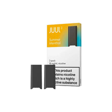 Load image into Gallery viewer, 18mg JUUL 2 Prefilled Vape Pods 400 Puffs - 2 Pcs Coils JUUL Polar Menthol