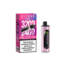 Load image into Gallery viewer, 20mg Elf Bar 4 in 1 Pod Vape Kit 3200 Puffs Vaping Products ELF Bar Ice Drinks Edition