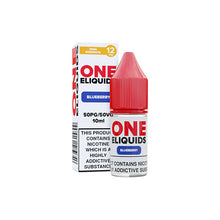 Load image into Gallery viewer, 12mg One E-Liquids Flavoured Nicotine E-Liquid 10ml (50VG/50PG) Vaping Products One Eliquids Cool Mint