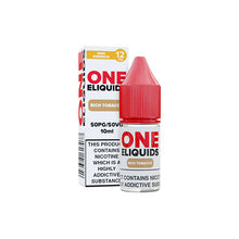 Load image into Gallery viewer, 12mg One E-Liquids Flavoured Nicotine E-Liquid 10ml (50VG/50PG) Vaping Products One Eliquids Tobacco