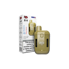 Load image into Gallery viewer, 20mg I VG Air 2 in 1 Disposable Rechargeable Pod Vape Kit 1200 Puffs Vaping Products I VG Blue