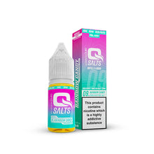 Load image into Gallery viewer, 10mg Q Salts Nic Salts 10ml (50VG/50PG) Vaping Products Q Salts Blueberry Gum