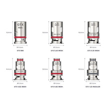 Load image into Gallery viewer, Vaporesso GTX Coils - 5 Pack