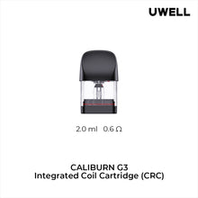 Load image into Gallery viewer, Uwell Caliburn G3 Replacement Pods - 2 Pack