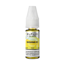 Load image into Gallery viewer, Elf Bar ELFLIQ - Nic Salt - Banana Ice