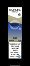 Load image into Gallery viewer, Elf Bar ELFLIQ - Nic Salt - Blue Razz Lemonade