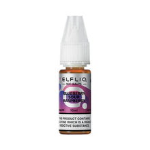 Load image into Gallery viewer, Elf Bar ELFLIQ - Nic Salt - Blueberry Sour Raspberry