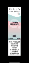 Load image into Gallery viewer, Elf Bar ELFLIQ - Nic Salt - Cotton Candy Ice