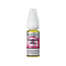 Load image into Gallery viewer, Elf Bar ELFLIQ - Nic Salt - Strawberry Ice Cream