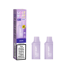 Load image into Gallery viewer, Lost Mary BM600 Pre Filled Pod - 2 Pack