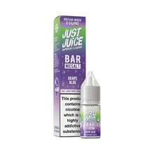 Load image into Gallery viewer, Just Juice Bar Range - Nic Salt - Grape Aloe