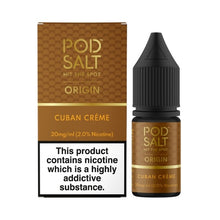 Load image into Gallery viewer, Pod Salt Origin - Nic Salt - Cuban Creme