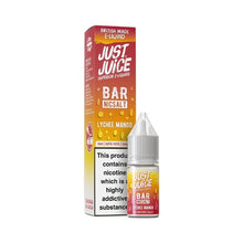 Load image into Gallery viewer, Just Juice Bar - Nic Salt - Lychee Mango