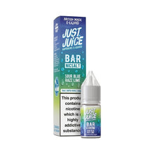 Load image into Gallery viewer, Just Juice Bar - Nic Salt - Sour Blue Razz Lime