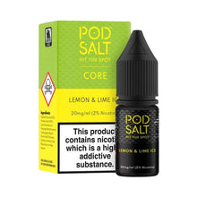 Load image into Gallery viewer, Pod Salt - Nic Salt - Lemon & Lime Ice