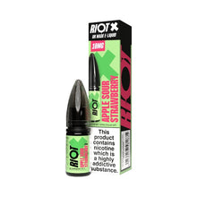 Load image into Gallery viewer, Riot - Nic Salt - X - Apple Sour Strawberry