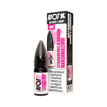 Load image into Gallery viewer, Riot - Nic Salt - X - Strawberry & Banana Marshmallow