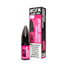 Load image into Gallery viewer, Riot - Nic Salt - X - Strawberry, Cherry & Raspberry