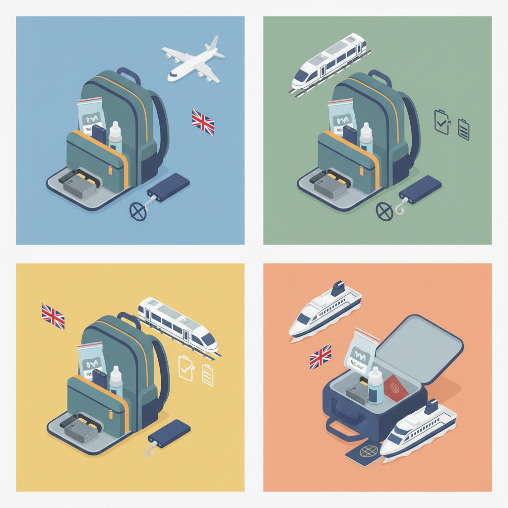 UK 2026 travel guide for vapers — flying, Eurostar, trains & ferries after the disposable vape ban image