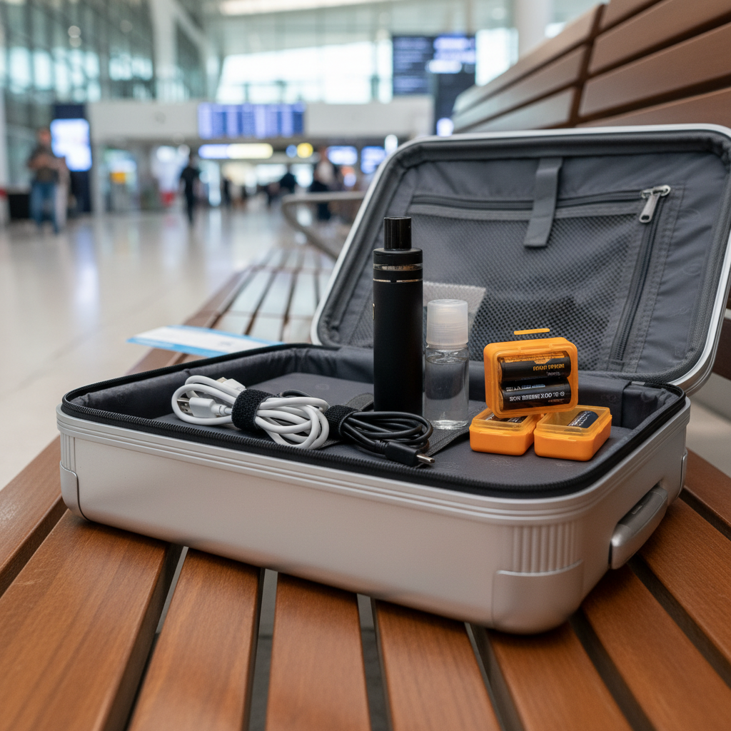 No, UK airports aren't installing secure vape charging & storage lockers in 2026 — what vapers need to know before flying image