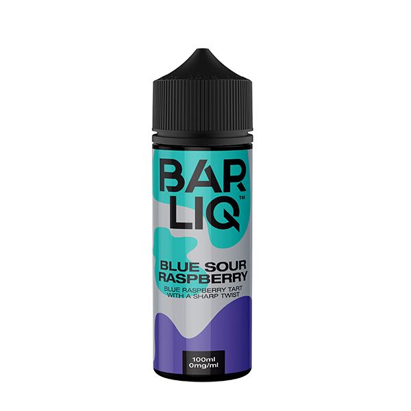 0mg Bar Liq shortfill 120ml (70VG/30PG) Vaping Products Bar Liq Blue Sour Raspberry 