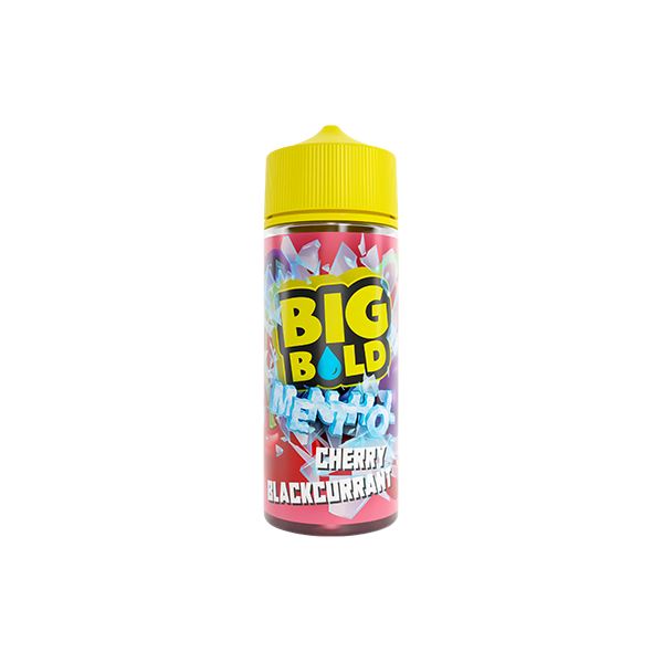 0mg Big Bold Menthol Series 100ml E-liquid (70VG/30PG) E-liquids Big Bold Cherry Blackcurrant 