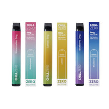 Load image into Gallery viewer, 0mg Chill Zero Disposable Vape 1500 Puffs Vaping Products Chill Zero 
