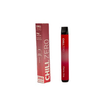 Load image into Gallery viewer, 0mg Chill Zero Disposable Vape 1500 Puffs Vaping Products Chill Zero Cherry 

