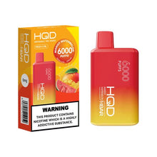 Load image into Gallery viewer, 0mg HQD HBAR Disposable Vape Device 6000 Puffs Vaping Products HQD 
