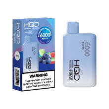Load image into Gallery viewer, 0mg HQD HBAR Disposable Vape Device 6000 Puffs Vaping Products HQD 
