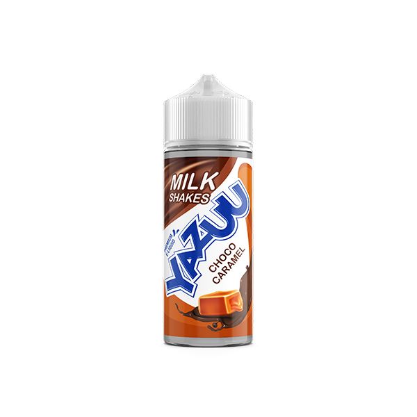 0mg Yazuu Milk Shakes 100ml Shortfill (70VG/30PG) E-liquids Yazuu Choco Caramel 