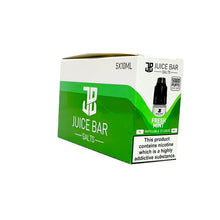 Load image into Gallery viewer, 10mg Juice Bar Salts 10ml Nic Salts - Pack Of 5 (50VG/50PG) E-Liquids Juice Bar 
