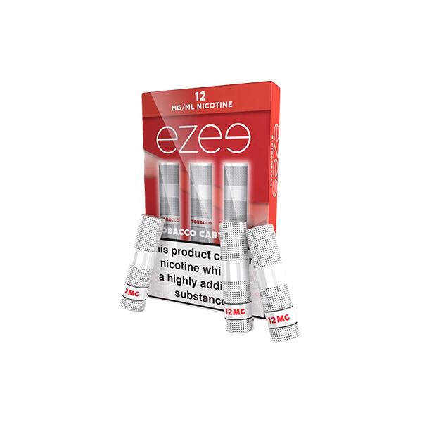 12mg Ezee E-cigarette Cartridges Tobacco 1050 Puffs Vape Kits Ezee 