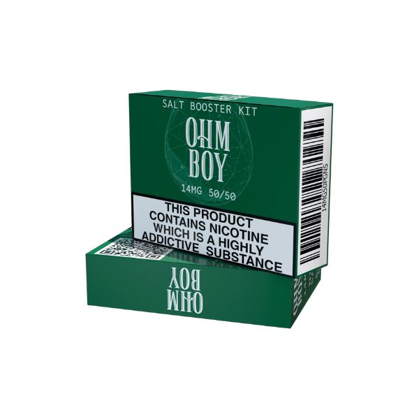 14mg Ohm Boy Longfill Booster Kit Nicotine Salt (50VG/50PG) Vaping Products Ohm Boy 
