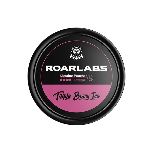 14mg Roar Labs Triple Berry Ice Nicotine Pouch - 20 Pouches Smoking Products Roar 